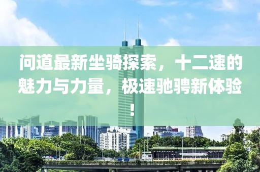 问道最新坐骑探索，十二速的魅力与力量，极速驰骋新体验！