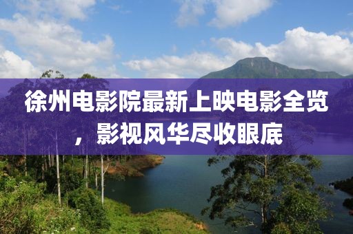 徐州电影院最新上映电影全览，影视风华尽收眼底