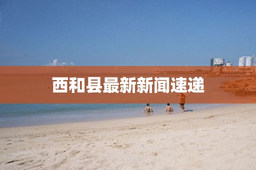 西和县最新新闻速递