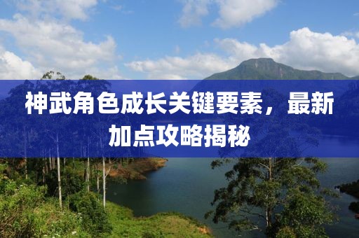 神武角色成长关键要素，最新加点攻略揭秘