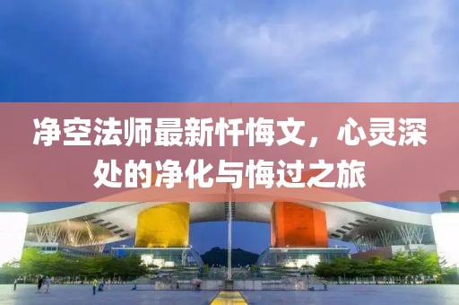 净空法师最新忏悔文，心灵深处的净化与悔过之旅