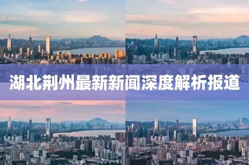 湖北荆州最新新闻深度解析报道