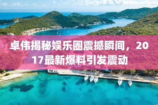 卓伟揭秘娱乐圈震撼瞬间，2017最新爆料引发震动
