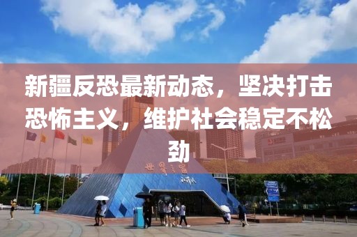 新疆反恐最新动态，坚决打击恐怖主义，维护社会稳定不松劲