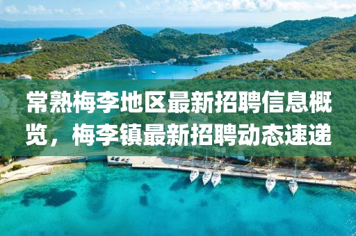常熟梅李地区最新招聘信息概览，梅李镇最新招聘动态速递