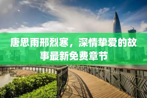 唐思雨邢烈寒，深情挚爱的故事最新免费章节