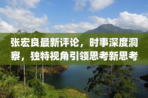 张宏良最新评论，时事深度洞察，独特视角引领思考新思考