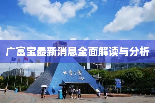 广富宝最新消息全面解读与分析