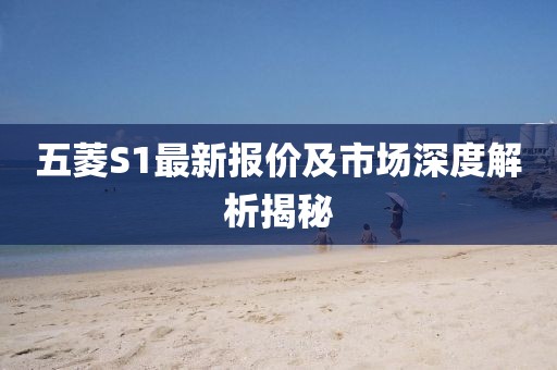 五菱S1最新报价及市场深度解析揭秘