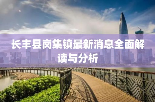 长丰县岗集镇最新消息全面解读与分析