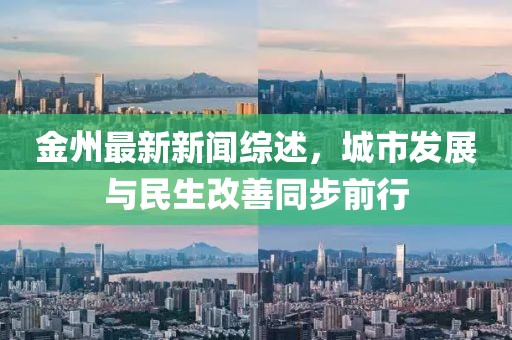 金州最新新闻综述，城市发展与民生改善同步前行