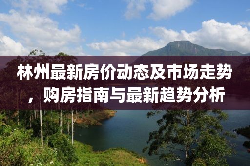 林州最新房价动态及市场走势，购房指南与最新趋势分析