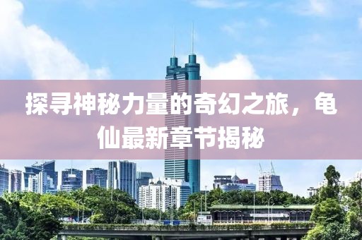 探寻神秘力量的奇幻之旅，龟仙最新章节揭秘
