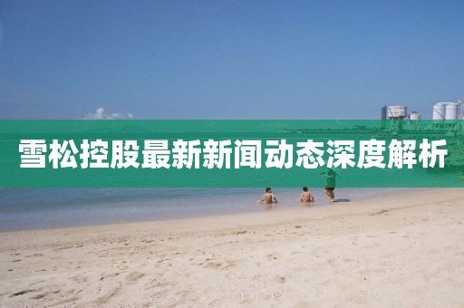 雪松控股最新新闻动态深度解析