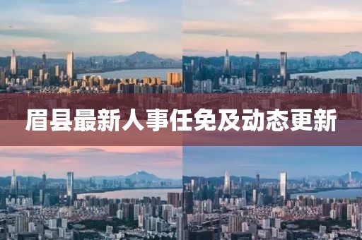 眉县最新人事任免及动态更新