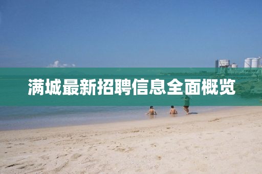 满城最新招聘信息全面概览