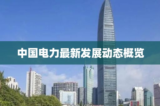 中国电力最新发展动态概览