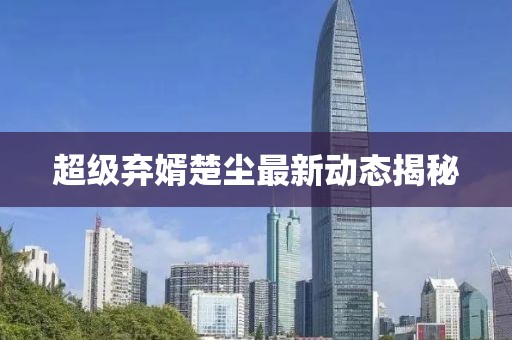 超级弃婿楚尘最新动态揭秘