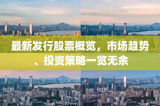 最新发行股票概览，市场趋势、投资策略一览无余