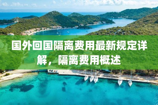 国外回国隔离费用最新规定详解，隔离费用概述