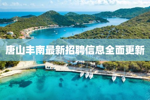 唐山丰南最新招聘信息全面更新