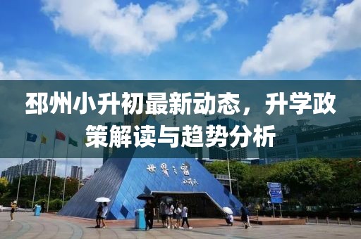 邳州小升初最新动态，升学政策解读与趋势分析