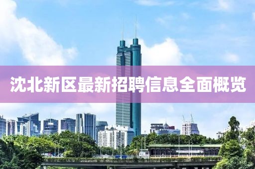 沈北新区最新招聘信息全面概览