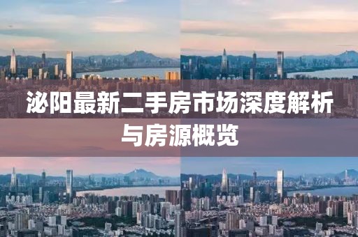泌阳最新二手房市场深度解析与房源概览