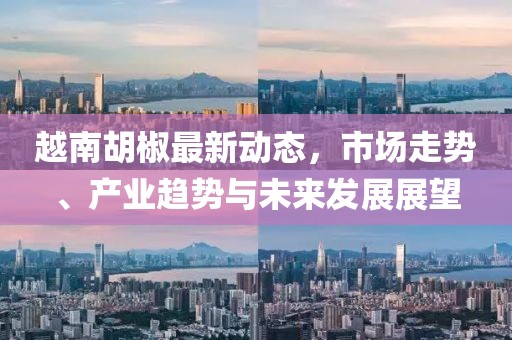 越南胡椒最新动态，市场走势、产业趋势与未来发展展望