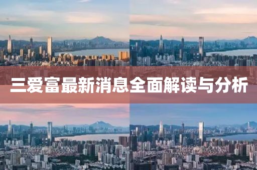 三爱富最新消息全面解读与分析