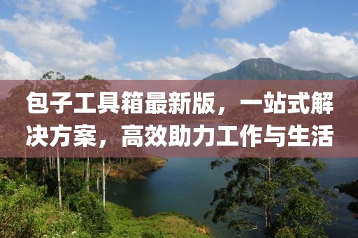包子工具箱最新版，一站式解决方案，高效助力工作与生活