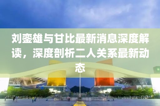 刘銮雄与甘比最新消息深度解读，深度剖析二人关系最新动态