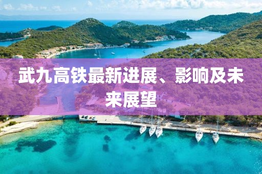 武九高铁最新进展、影响及未来展望