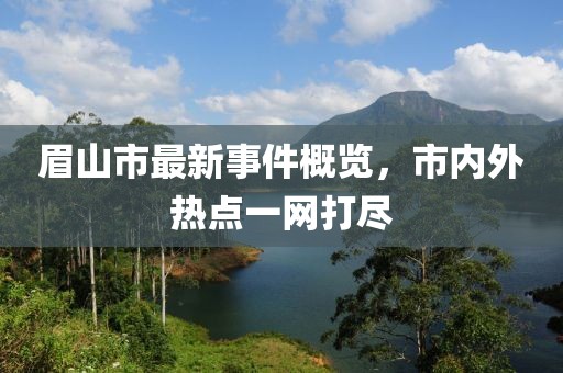 眉山市最新事件概览，市内外热点一网打尽