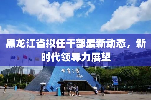 黑龙江省拟任干部最新动态，新时代领导力展望