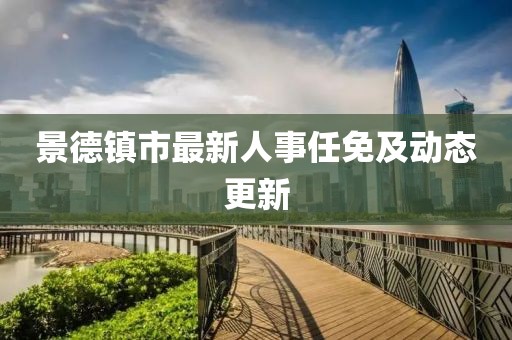 景德镇市最新人事任免及动态更新