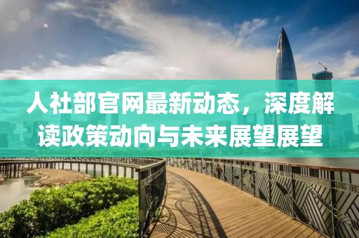 人社部官网最新动态，深度解读政策动向与未来展望展望