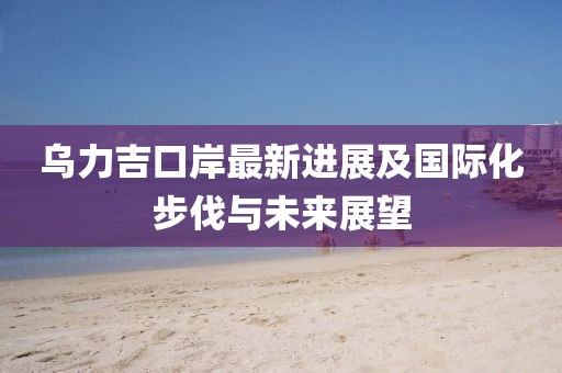 乌力吉口岸最新进展及国际化步伐与未来展望