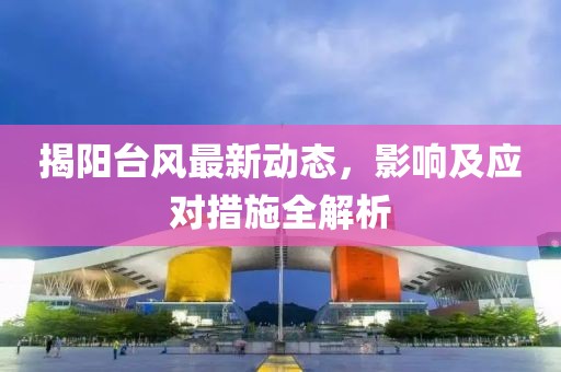 揭阳台风最新动态，影响及应对措施全解析