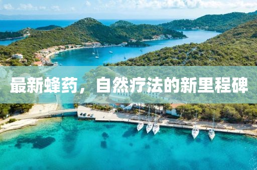 最新蜂药，自然疗法的新里程碑