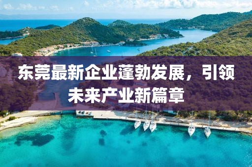 东莞最新企业蓬勃发展，引领未来产业新篇章