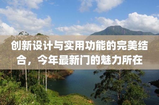 创新设计与实用功能的完美结合，今年最新门的魅力所在
