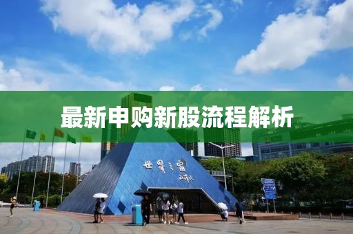 最新申购新股流程解析