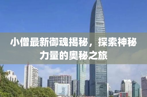 小僧最新御魂揭秘，探索神秘力量的奥秘之旅