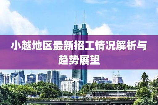 小越地区最新招工情况解析与趋势展望