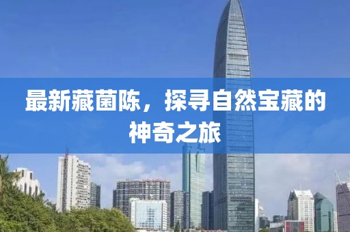 最新藏菌陈，探寻自然宝藏的神奇之旅