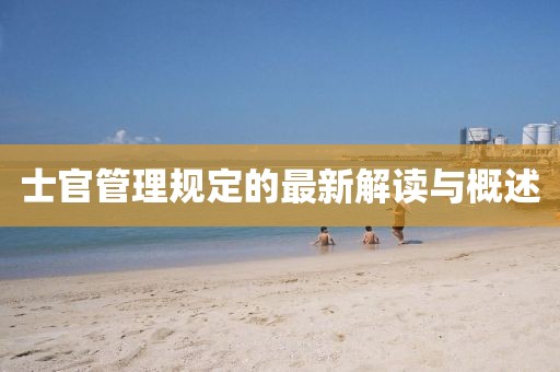 士官管理规定的最新解读与概述