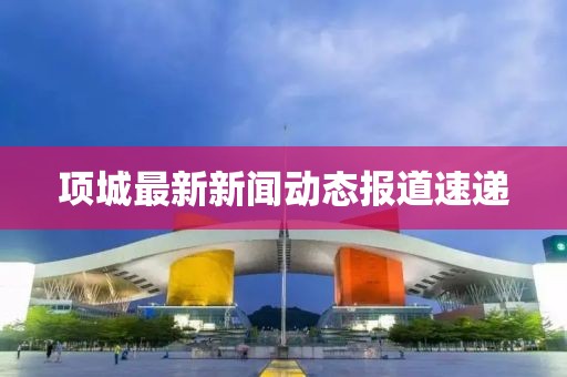 项城最新新闻动态报道速递