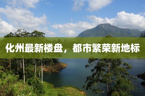 化州最新楼盘，都市繁荣新地标