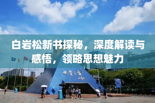 白岩松新书探秘，深度解读与感悟，领略思想魅力
